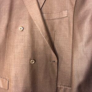 Brown suit